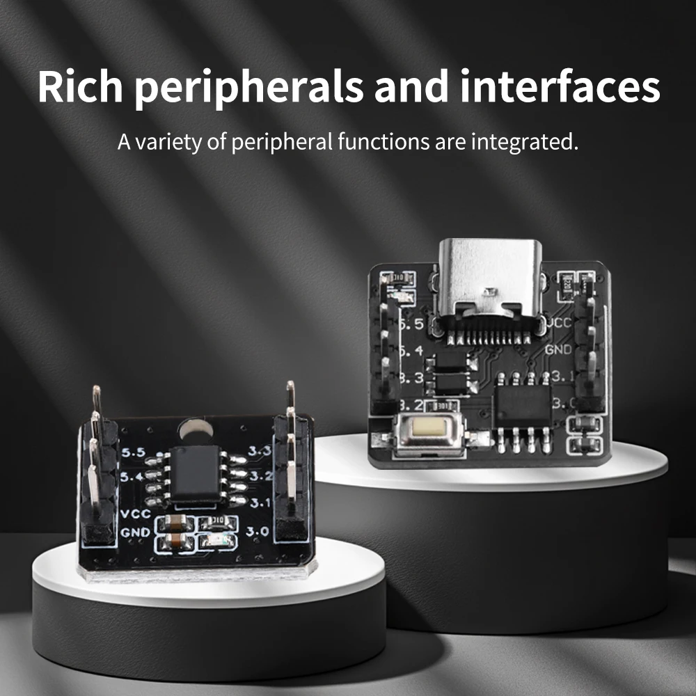Type-C STC8G1K08A Minimum System Board Core Board 51 Microcontroller Development Board 8-Pin Module With Pins 128 byte RAM
