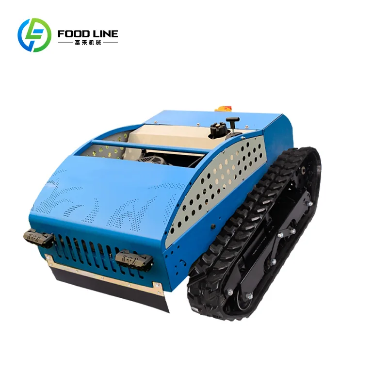 

Fully Automatic Lawnmower Robot - Tracked Tank Lawnmower, Intelligent 60° Incline Working, Suitable for Home Maintenance.
