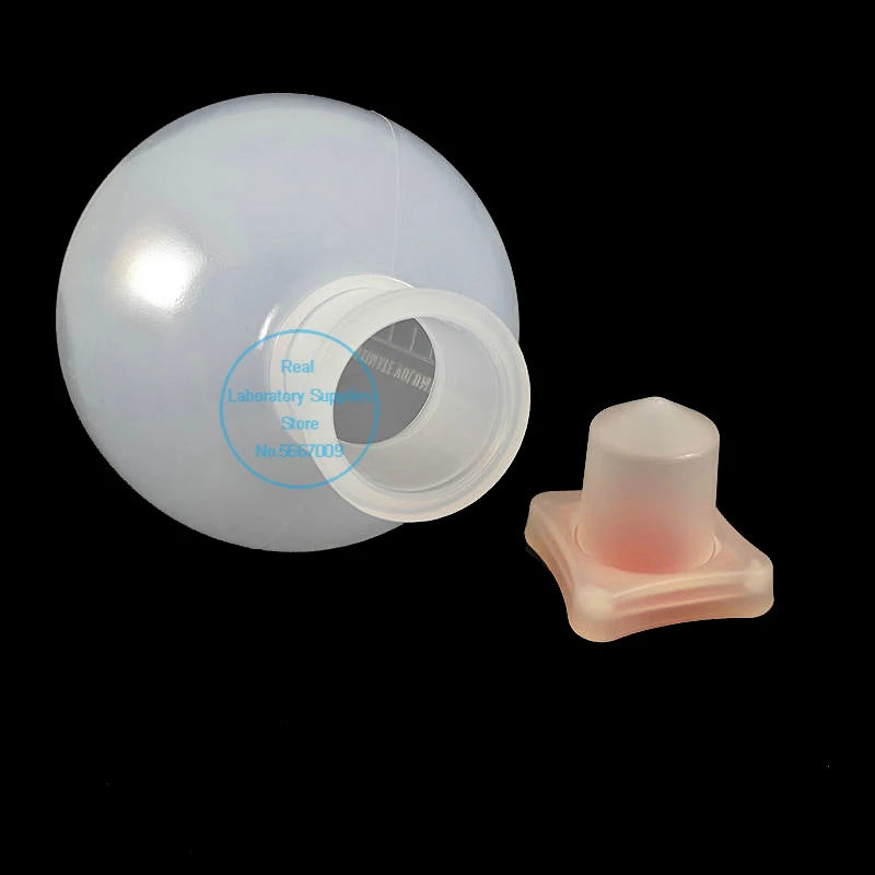 1PC lab 125ml 250ml 500ml 1000ml Pear-shaped Plastic Separatory PP funnel with PTFE Piston Laboratory Equipment