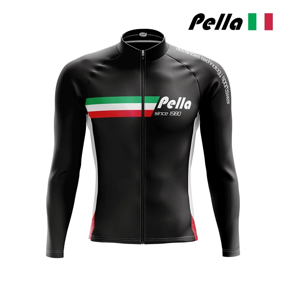 Korea Team Cycling Jersey Men Bike Suits Winter Thermal Fleece Jacket Mtb Wear Long Sleeve Warm Tops Maillot Ropa Ciclismo