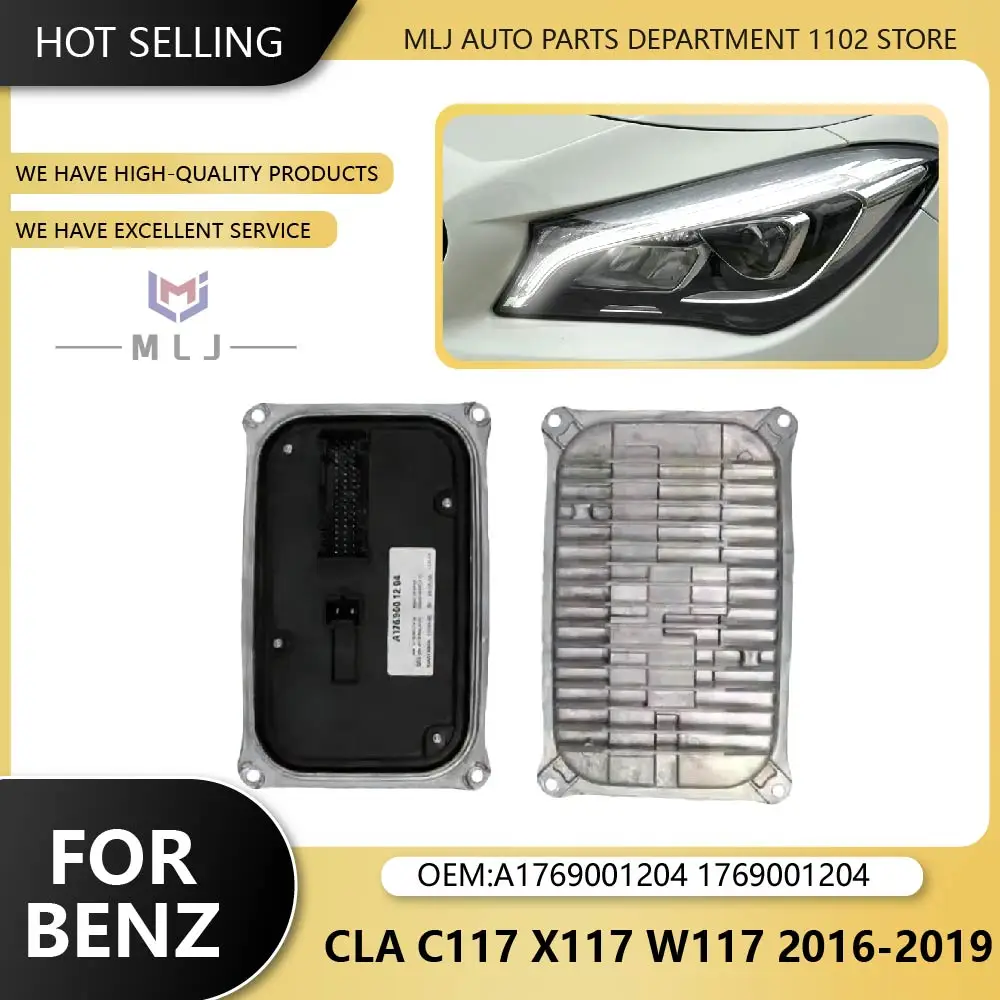 

A1769001204 1769001204 LED For Mercedes CLA Class A176 117 2015-2018 DRL Light Control Unit Driver Module Headlight Ballast