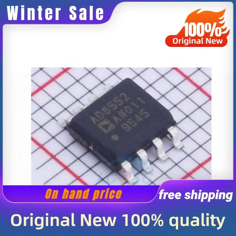 5PCS New original AD8552A AD8552ARZ SOP8 quality goods