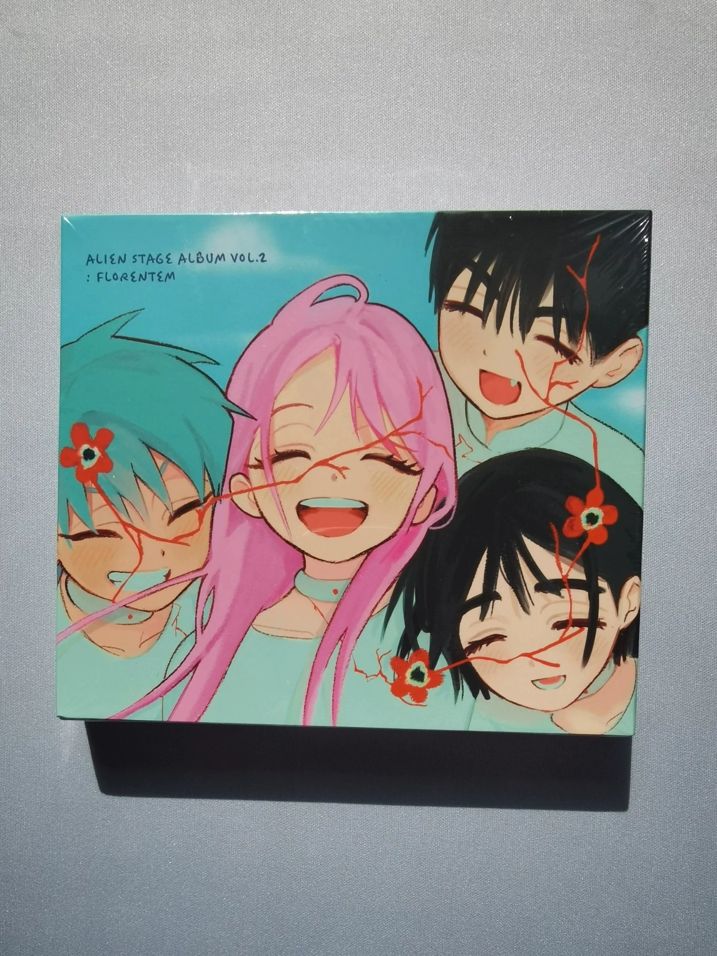 2024 New In Stock Official Korea Comic Alien Stage CD Set Book CD Post card Official Original Merchandise