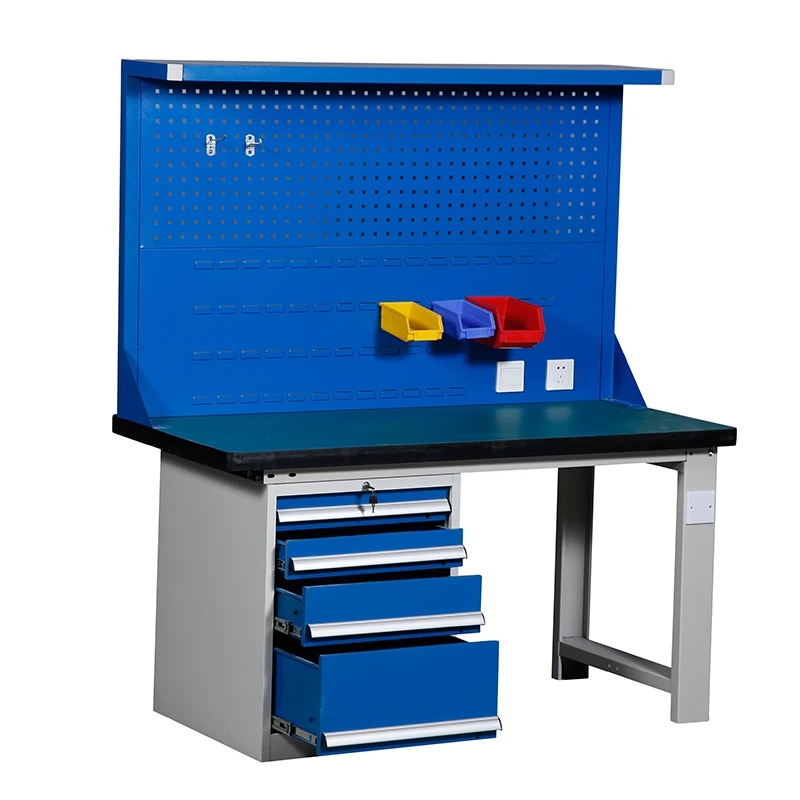 Metal Tool Cabinet Storage Garage Work Bench Workshop Heavyduty Work Bench With Drawer