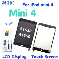 7.9 inch For iPad mini 4 LCD Display Touch Screen Digitizer Panel Assembly For Mini 4 A1538 A1550 Replacement Part With Glass