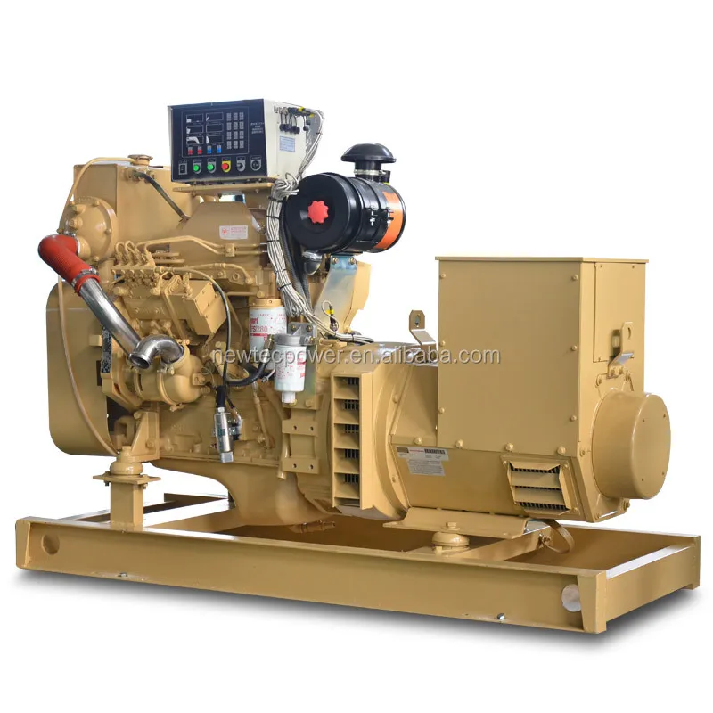 Small power 40kw marine  dies el generator ed by Cumins engine 4BTA3.9-GM65