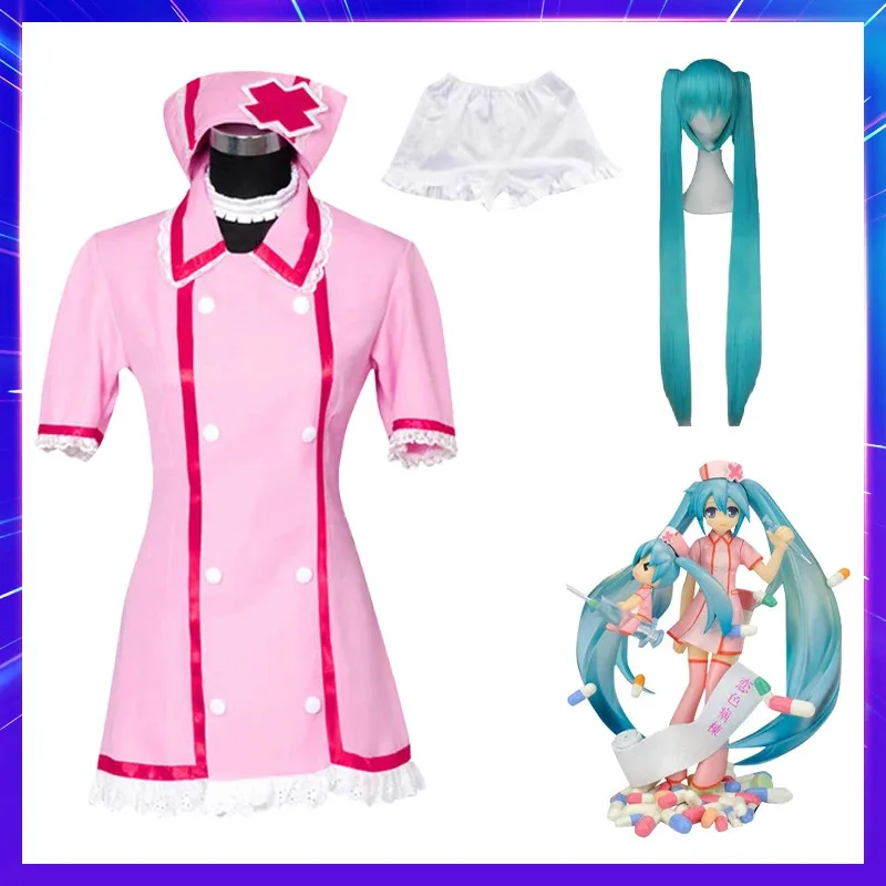anime-vocaloid-miku-cosplay-rapunzel-wonderland-vestido-midi-trajes-principiante-futuro-disfraz-fiesta-de-halloween-escenario-uniforme-de-enfermera