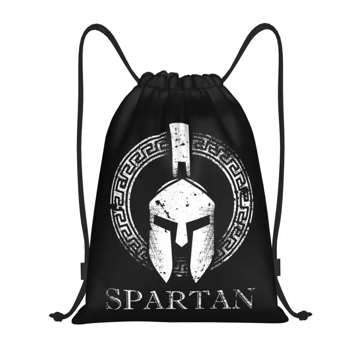 Spartan Molon Labe Sparta Drawstring Backpack Women Men Sport Gym Sackpack Portable Training Bag Sack