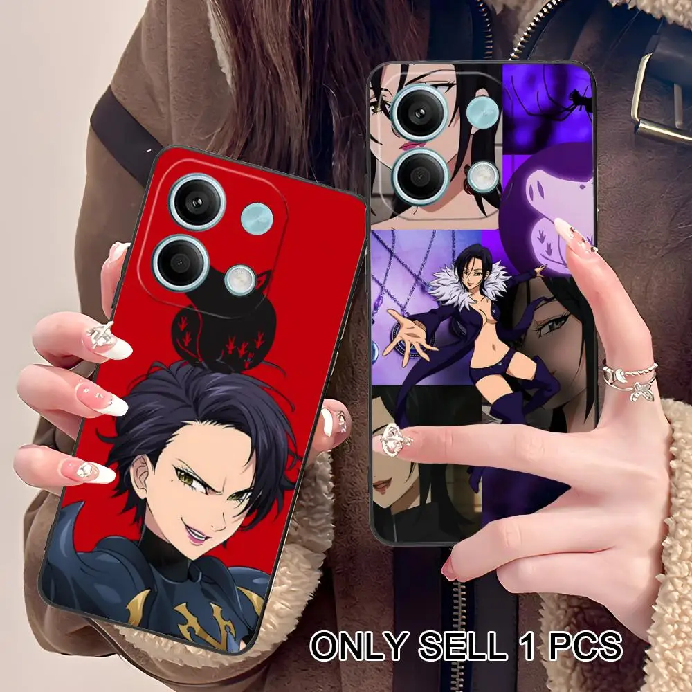 Seven Deadly Sins Merlin Phone Case for POCO M7 M6 M5 M4 M3 X8 X7 X6 X5 X4 X3 Pro GT 5G Soft TPU Shockproof Cover