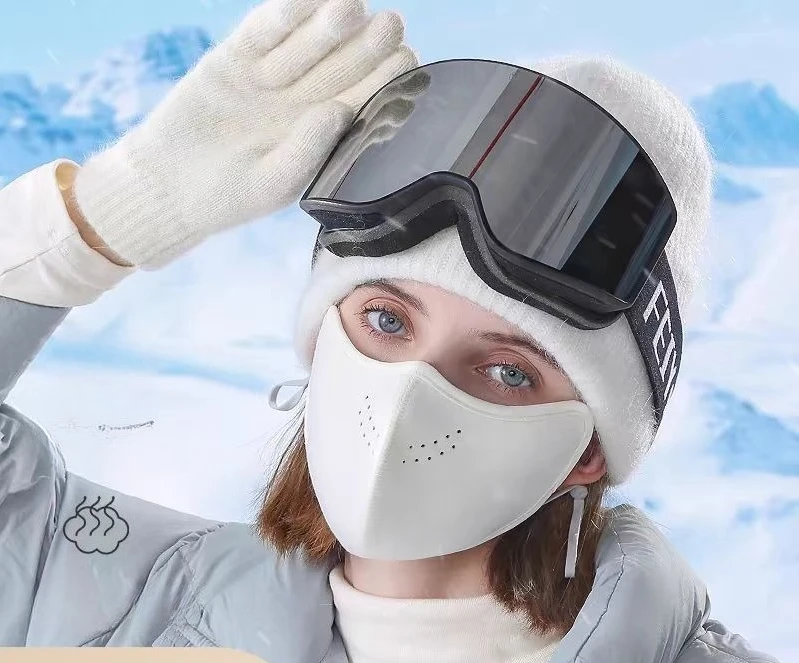 

бархатные мужские и женские утолщенные теплые трехмерные маски, качественные зимние лыжные маски, ветрозащитные и морозостойкие.