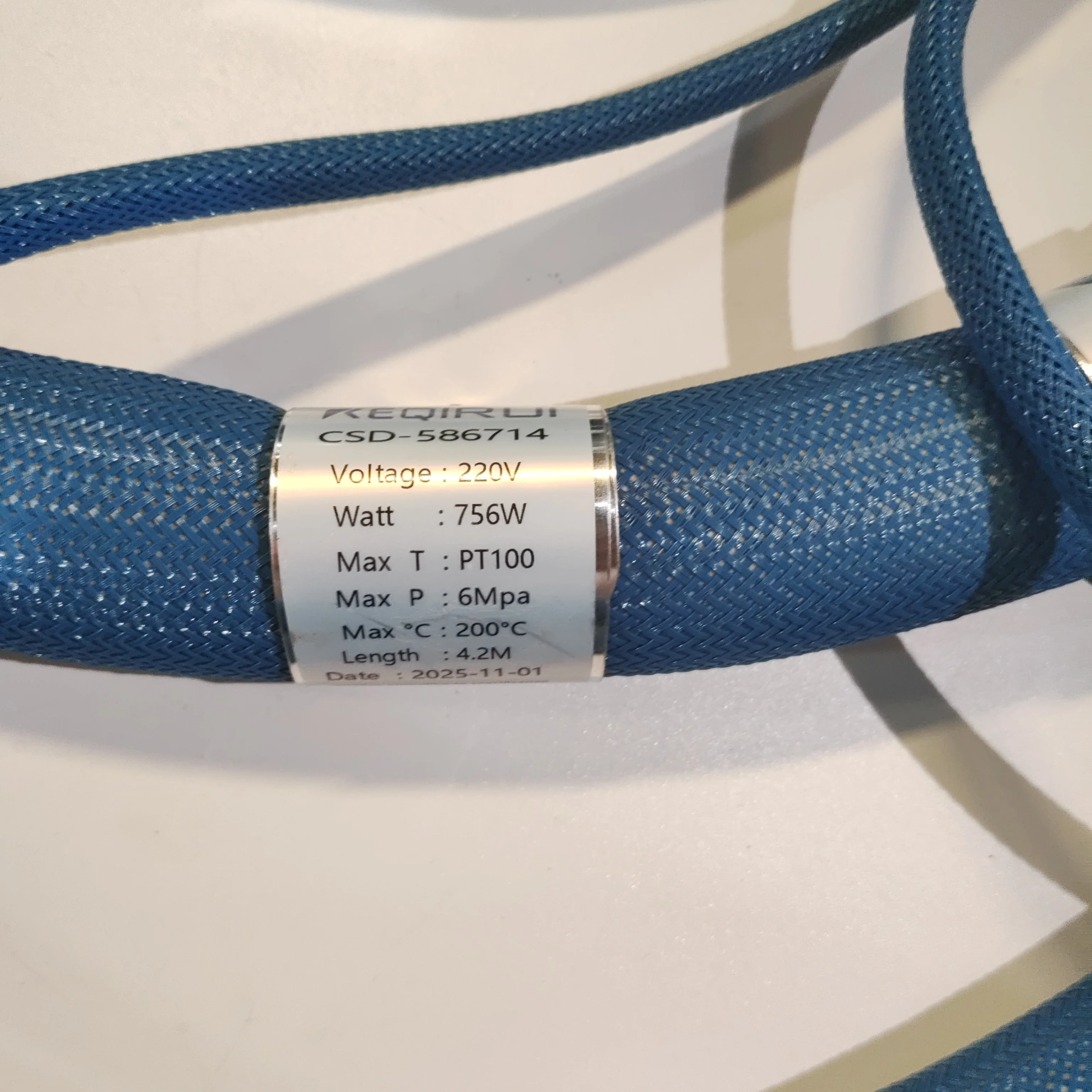 Keqirui CSD-587614 Electric Single Temperature Source Compatible Industrial Grade Hot Melt Hose Adhesive Machine