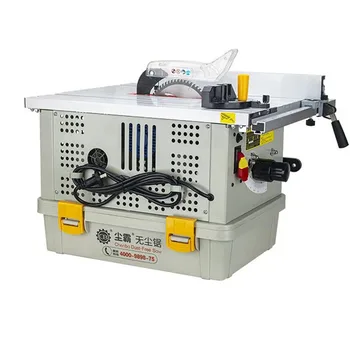 CB165-10 sierra eléctrica multifuncional para suelo de madera maciza sierra de mesa de empuje de corte oblicuo