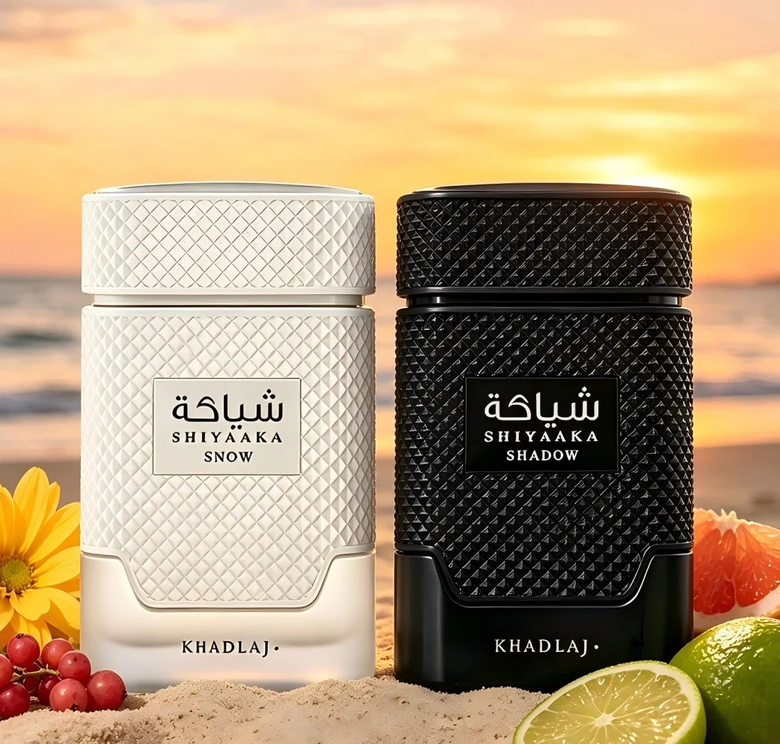 KHADLAJ ホワイト&ブラック ニュートラル パフューム、新発売の3.4オンスは、持続性のある香りを持ち、独自の魅力を醸し出します。 春や夏、毎日の通勤、職場やオフィスなど様々な場面に適しています。 ギフトの選択 1