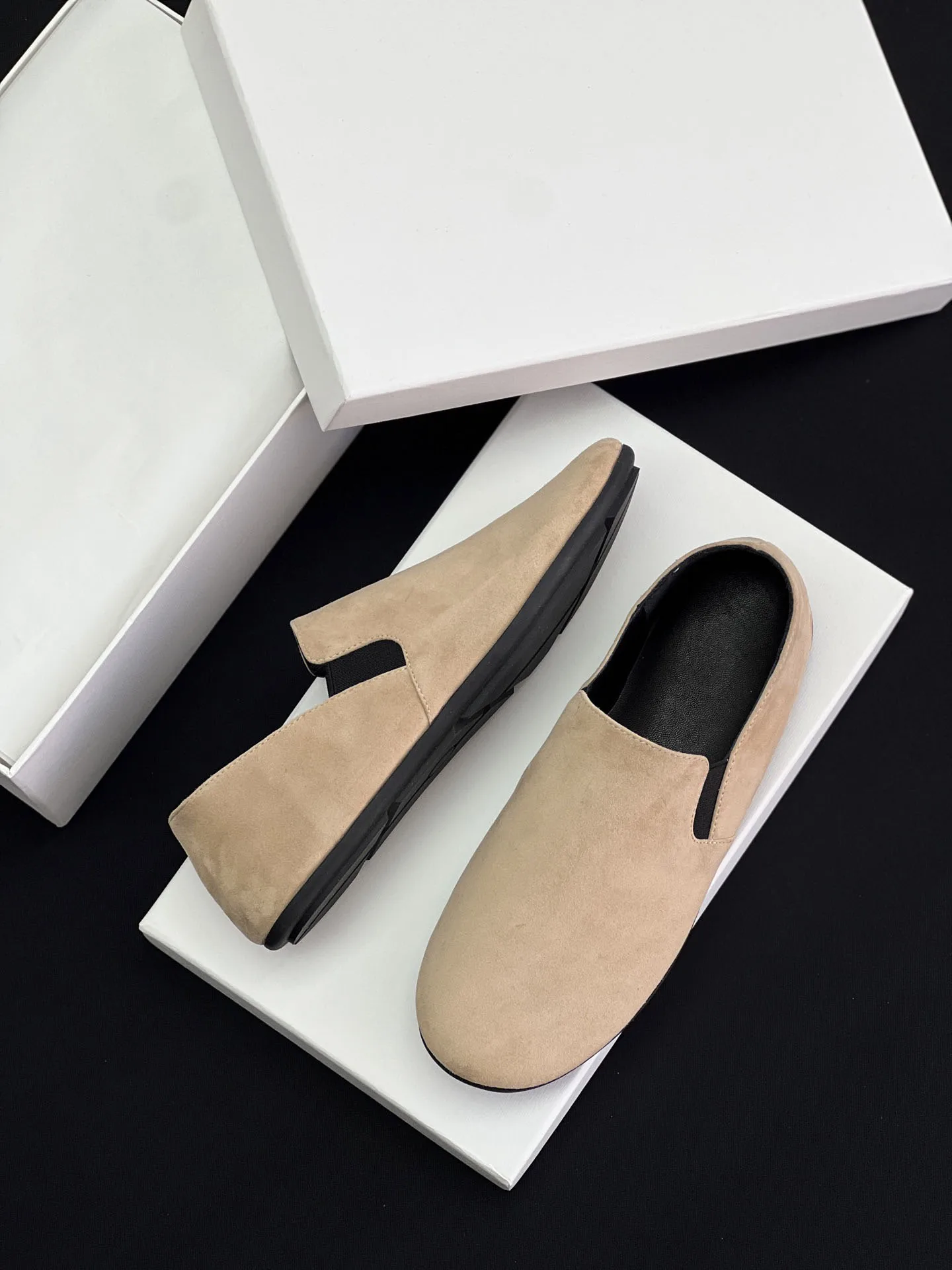 

Women Shoes Suede Loafers Comfortable