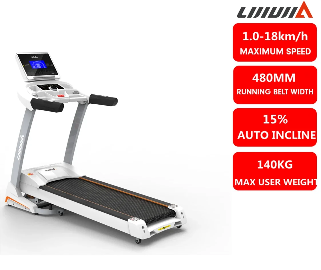 Lijiujia 2022 electric folding cheap slim home cinta de correr electrica treadmill commercial treadmills manufactures