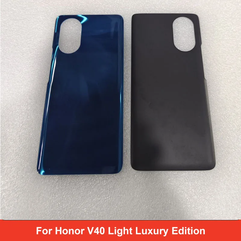 2 PCS Battery Back Cover for Honor V40 Light Luxury Edition back cover Repair Replacement Part