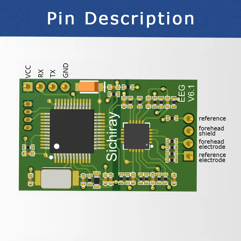 Taurus 4.0 TGAM Brainwave Sensor Module Development Kit Neurosky EEG ...