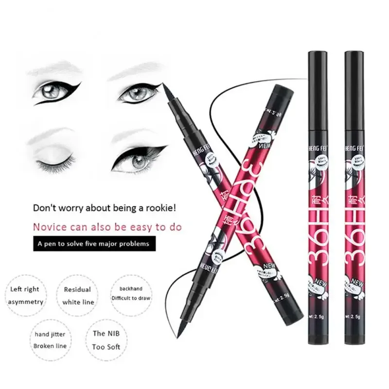 Heallor Waterproof Intense Color Eyeliner Versatile Precision Eyeliner Makeup Popular Cosmetics Bestselling Eyeliner Long-lastin