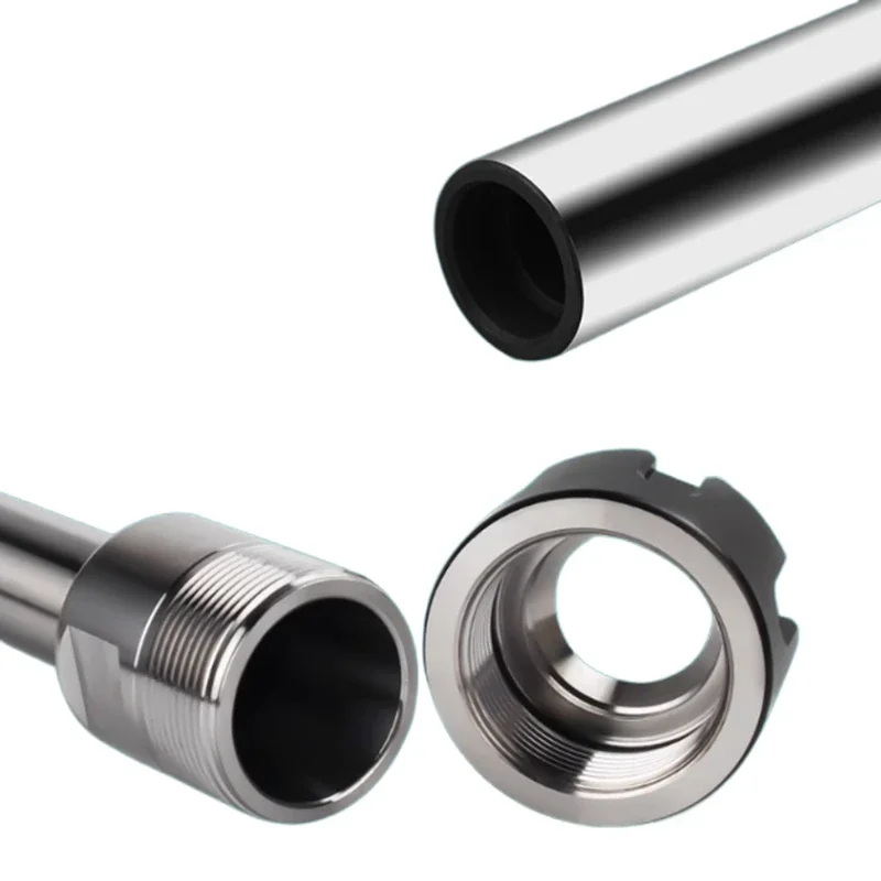ER تمديد قضيب C10 C12 C16 C20 ER11 ER16 ER20 كوليت تشاك CNC طحن إطالة أداة الناقل