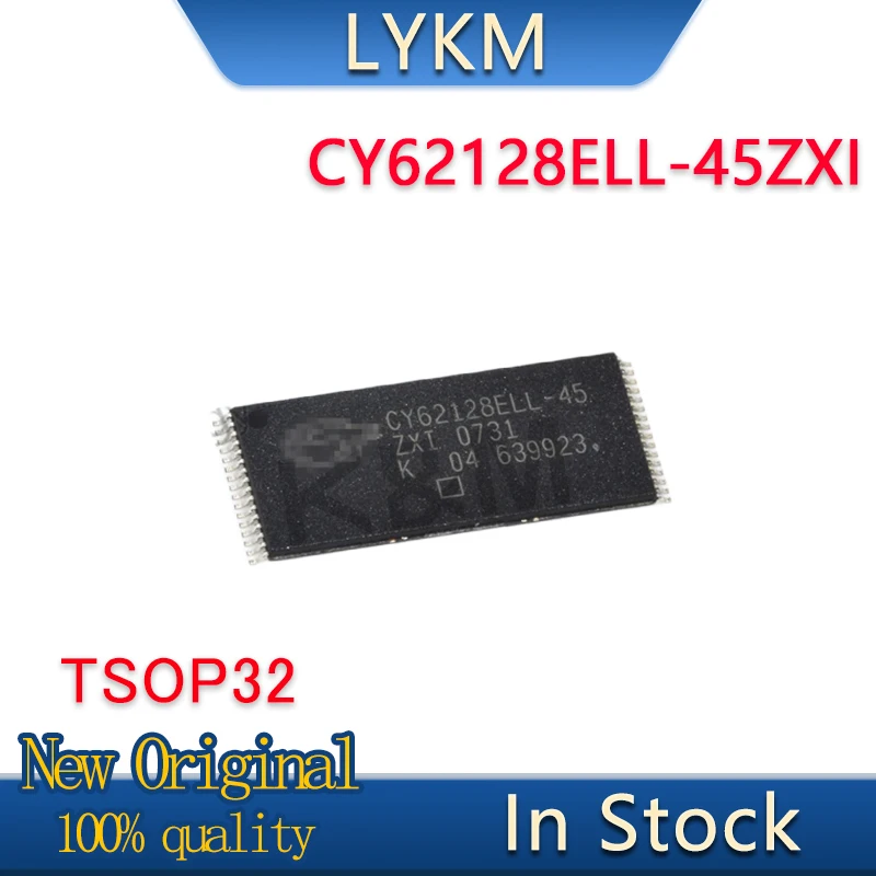 5-10/PCS New Original CY62128ELL-45ZXI CY62128ELL-45 ZXI TSOP32 Static random access memory chip In Stock