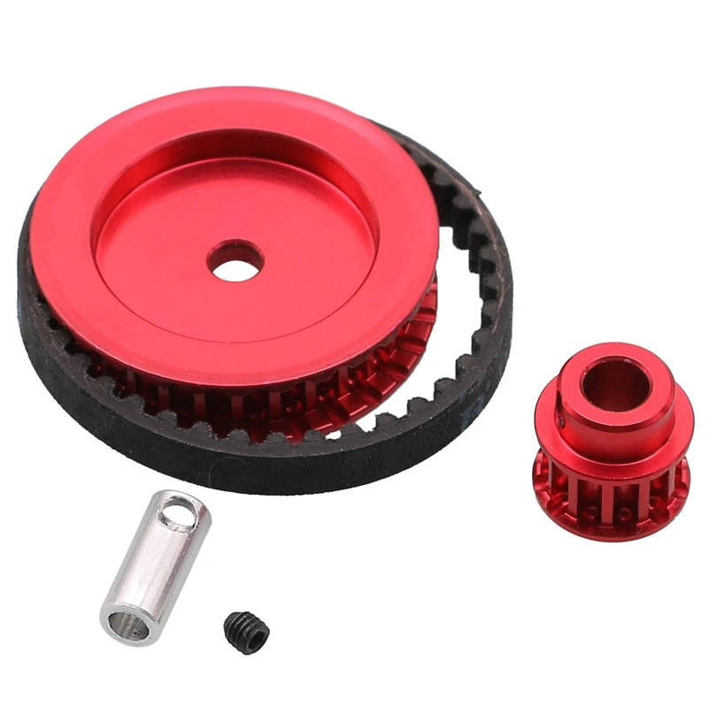 For 1/10 Climbing Car TRAXXAS TRX-4 TRX6 Belt Transmission Wave Box Belt Transmission Gear Set