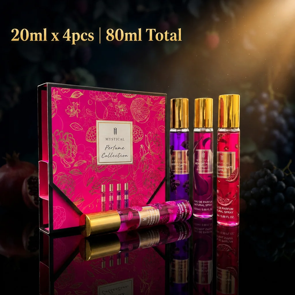 Perfume Fragrance Discovery Set - MYSTISCHE 4-delige set met bessen- en
