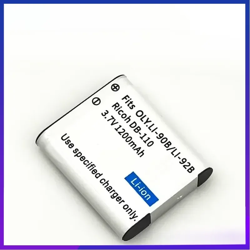 New LI-90B LI 90B LI-92B Li90B Battery and Charger for Olympus Tough TG-6 TG-5 TG-Tracker SH-1 SH-2 SP-100 IHS Tough TG-1