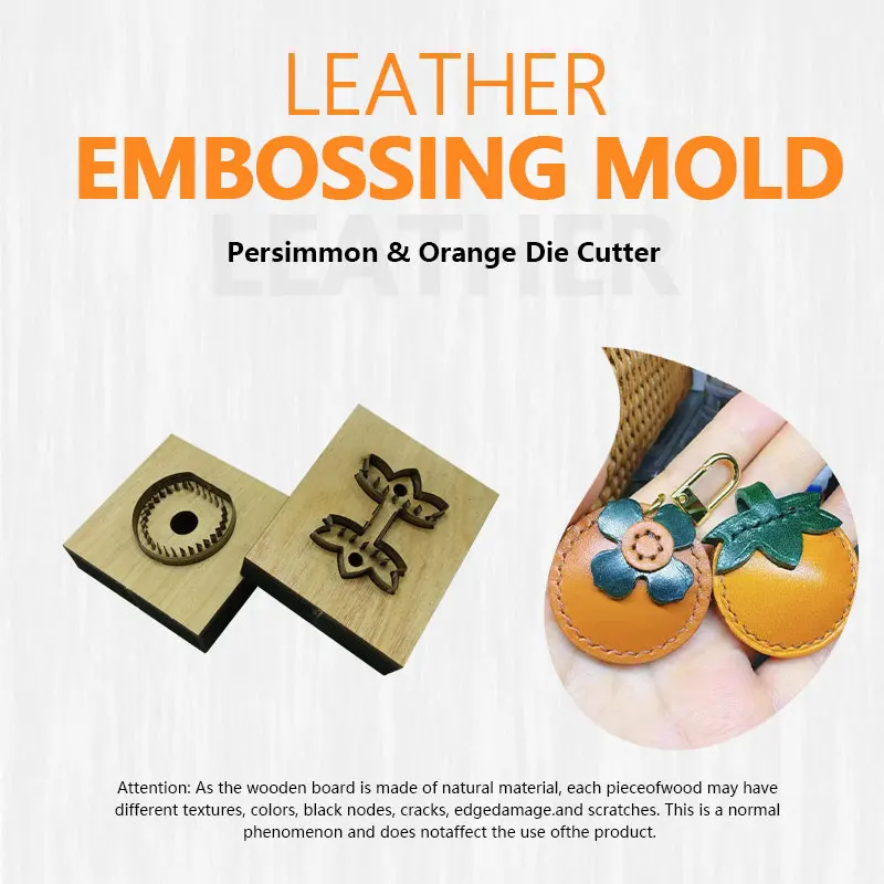Squash Pendant DIY Leathercraft Handcraft Cutting Tool Sharp Durable Handmade Leather Goods Die Mold Heart Layout Tool