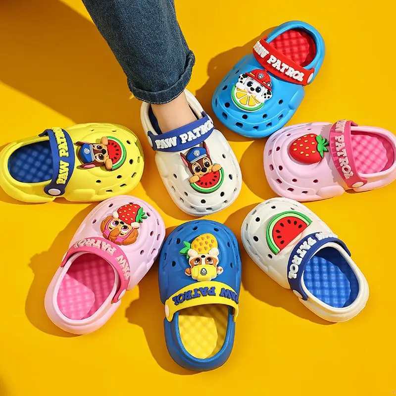 PAW PATROL EVA Slippers Indoor Anti Slip Soft Soled Sandals Beach Shoes Cartoon Cute Gift Toy