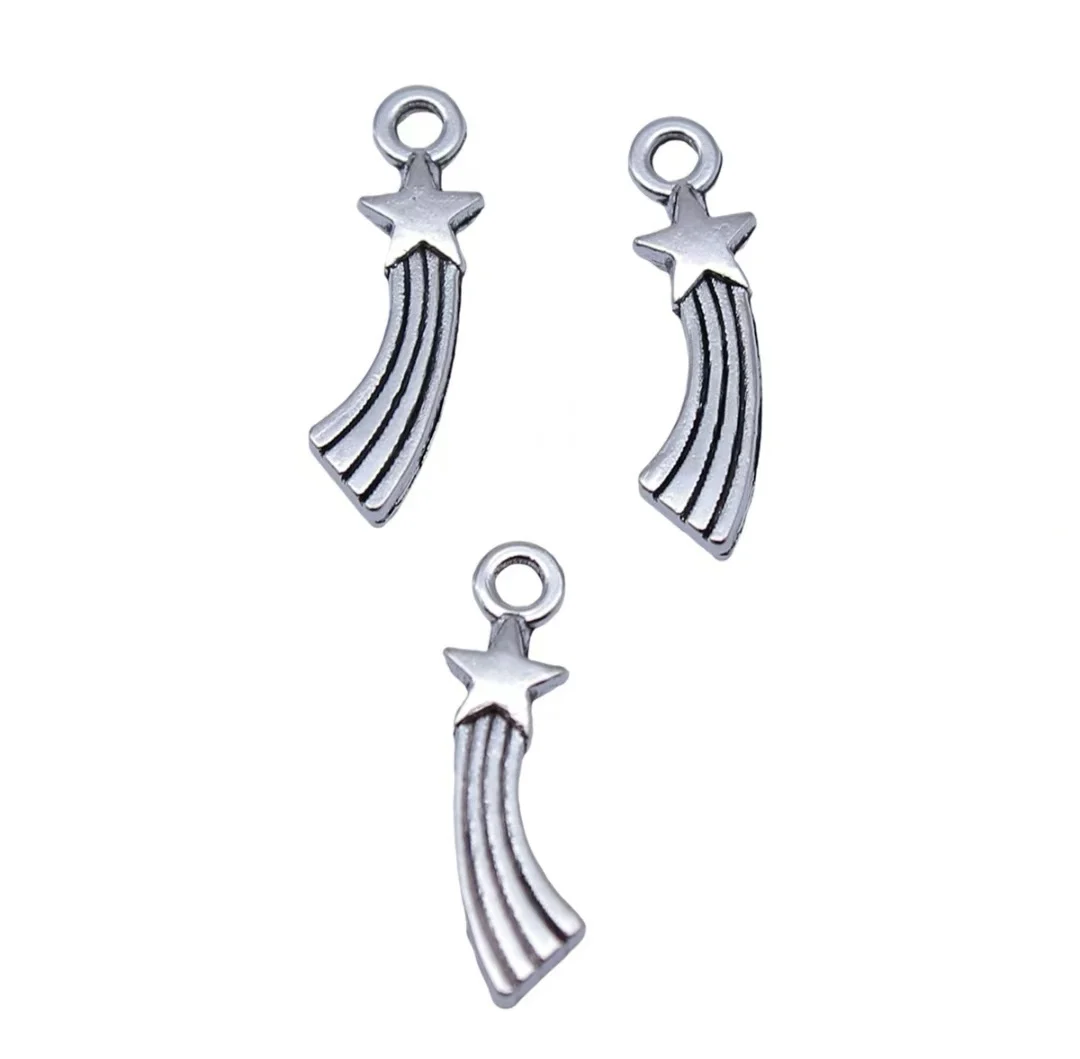 

50pcs 20x5.4mm Zinc alloy metal tibetan silver,antiqued bronze plated charm T1356 for jewelry making