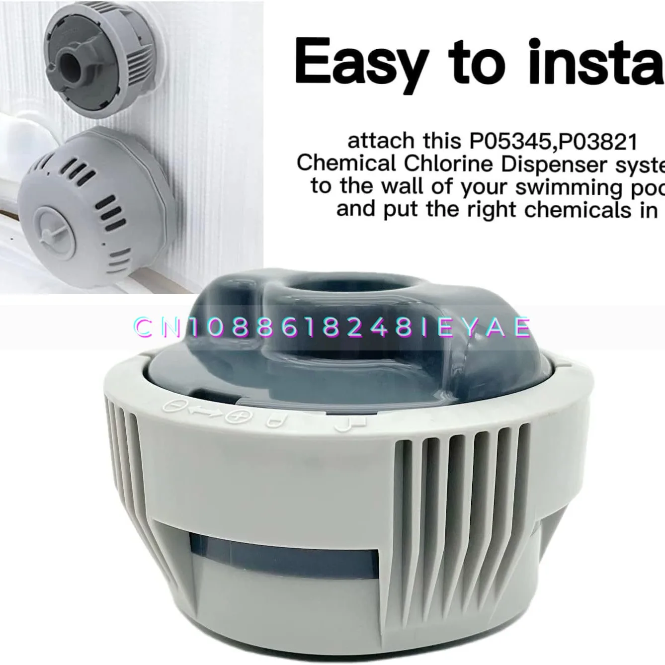 For Lay-Z-Spa Chlorinators Bestway P05345 P03821 Chemical Pool Chlorine Dispenser Replacement