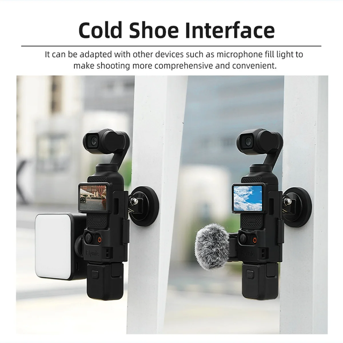 

AT42 Magnetic Base Bracket Action Camera Holder for 3 Multi-Functional Camera Accessories Full Set