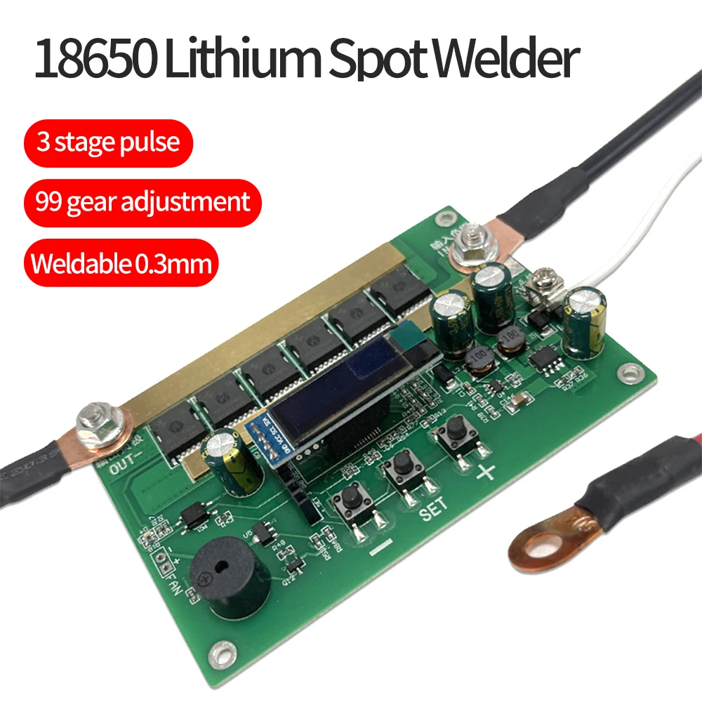 18650 Lithium Battery Spot Welding Machine DIY PCB Circuit Board Adjustment Battery Storage Spot Welder Pen Welding Equipment