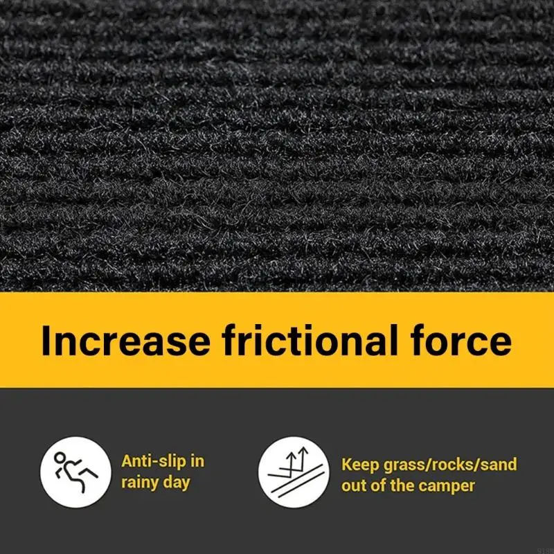 2025 Neue 3PCS -Schrittabdeckungen Freien Fahrzeugtreppenmatten nicht schlupfhafte wasserdichte Polyesterpolster