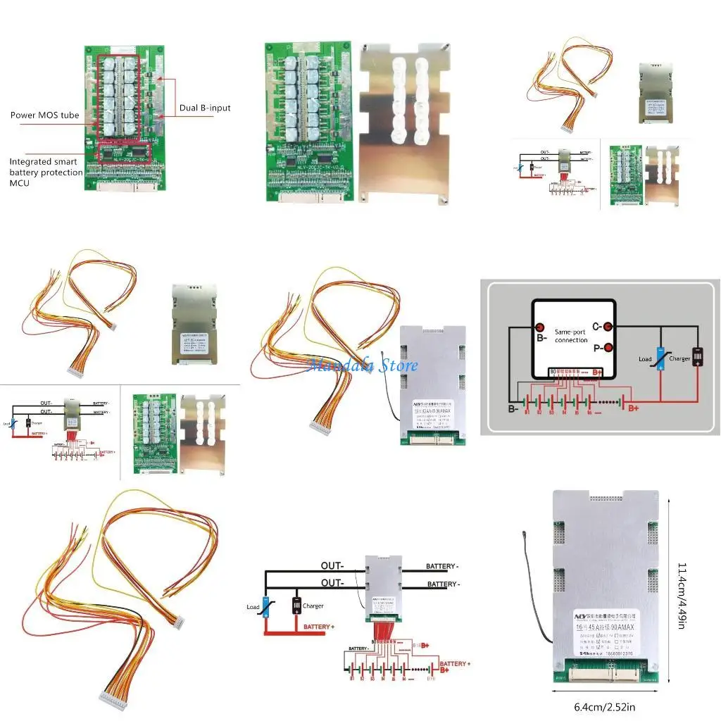 

U2JC Lithium- Battery for Protection Board PCB Short Circuit for Protection