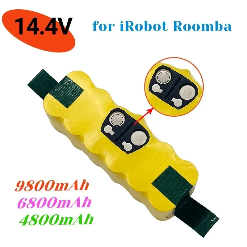 

For IRobot Roomba 500 Battery 14.4V 9.80Ah for Roomba Vacuum Cleaner 500 600 700 800 Rechargeable Battery