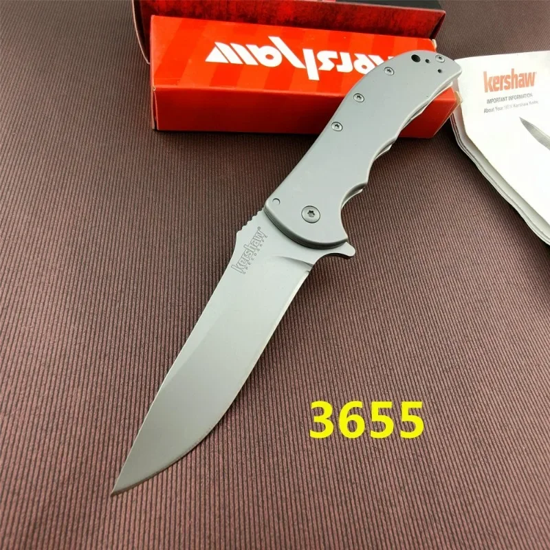 3 Styles KS 1730/1660/3655 Folding Knives 8Cr13Mov Blade 420 Steel EDC Pocket Tactical Survival Hiking Hunting Self-defense Tool