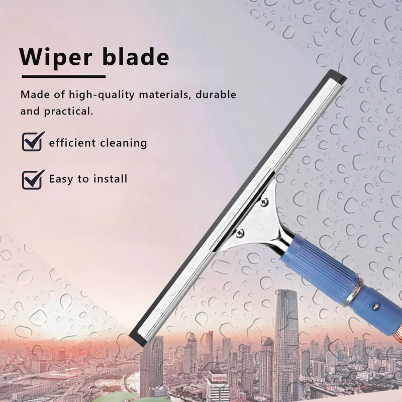 4 х оконный пылесос, резиновые лезвия скребка для WV50 WV2 280 мм, сменные аксессуары для чистки, скребки