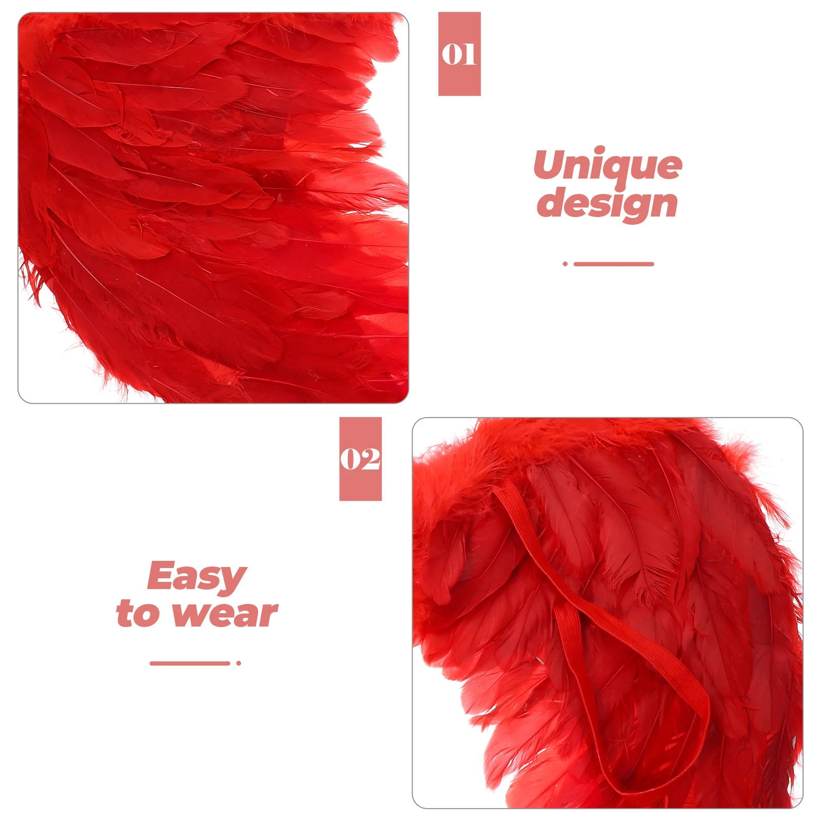 

Angel Wing Decoration Colorful Lovely Lightweight Christmas Halloween Party Kids Cosplay Photo Stage Performance Prop