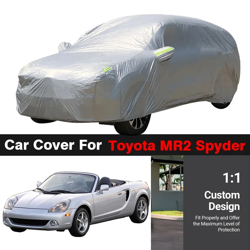 

Outdoor Car Cover Auto Indoor Anti-UV Sun Shade Snow Rain Ice Protection Dustproof Cover For Toyota MR2 Spyder