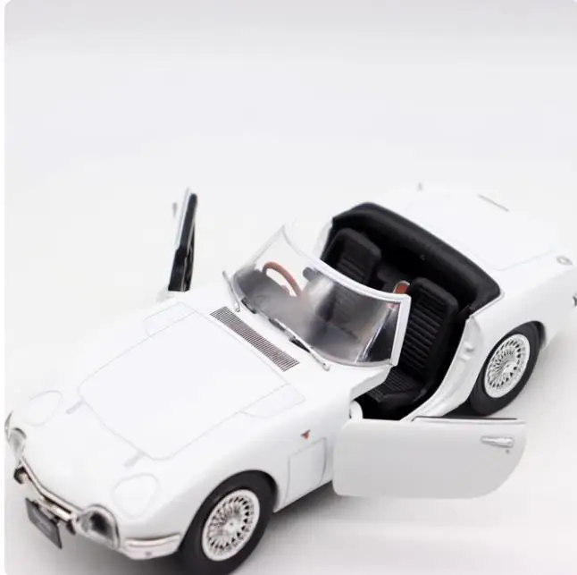 

1/24 New Arrival Special Price Die-cast Metal 1966 Japanese 2000GT Convertible Sports Car Model Furniture Collection Toys