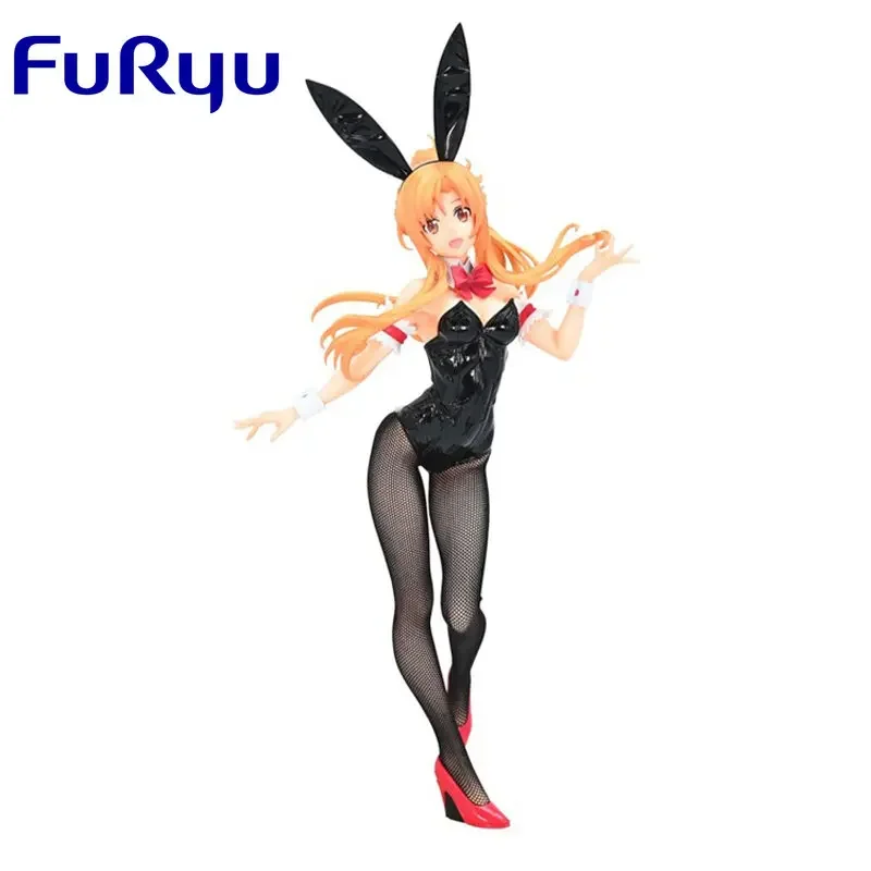 FuRyu Original BiCute Bunnies Sword Art Online Asuna Anime Action Figure Toys For Boys Girls Children Birthday Gifts Collectible