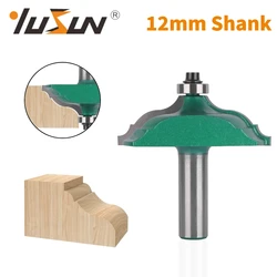 YUSUN 12MM Shank Classical Plunge Bit Router Bit Woodworking Milling Cutter For Wood Bit Face Mill Carbide Cutter End Mill