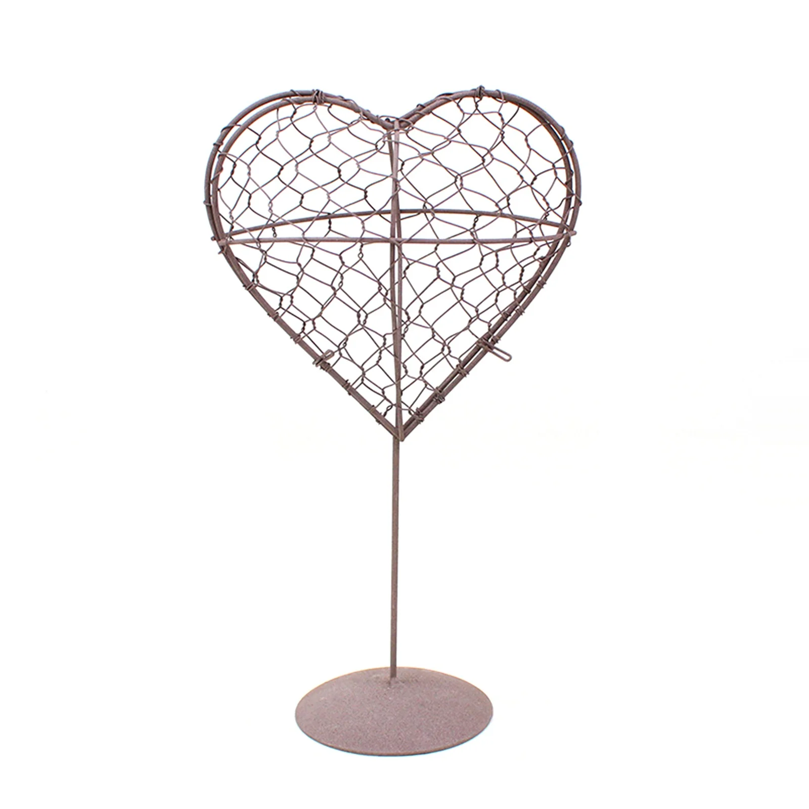 (Love Standing Specification: 30cm high and 17cm in diameter) Fleshy Iron Stand