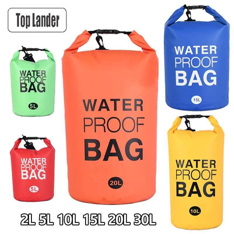 Waterproof Dry Bags Backpack Dry Bag Ultralight Sea Fishing Float Bag Swimming Pool Pvc Hermetic Bag Camping Tactical Survival