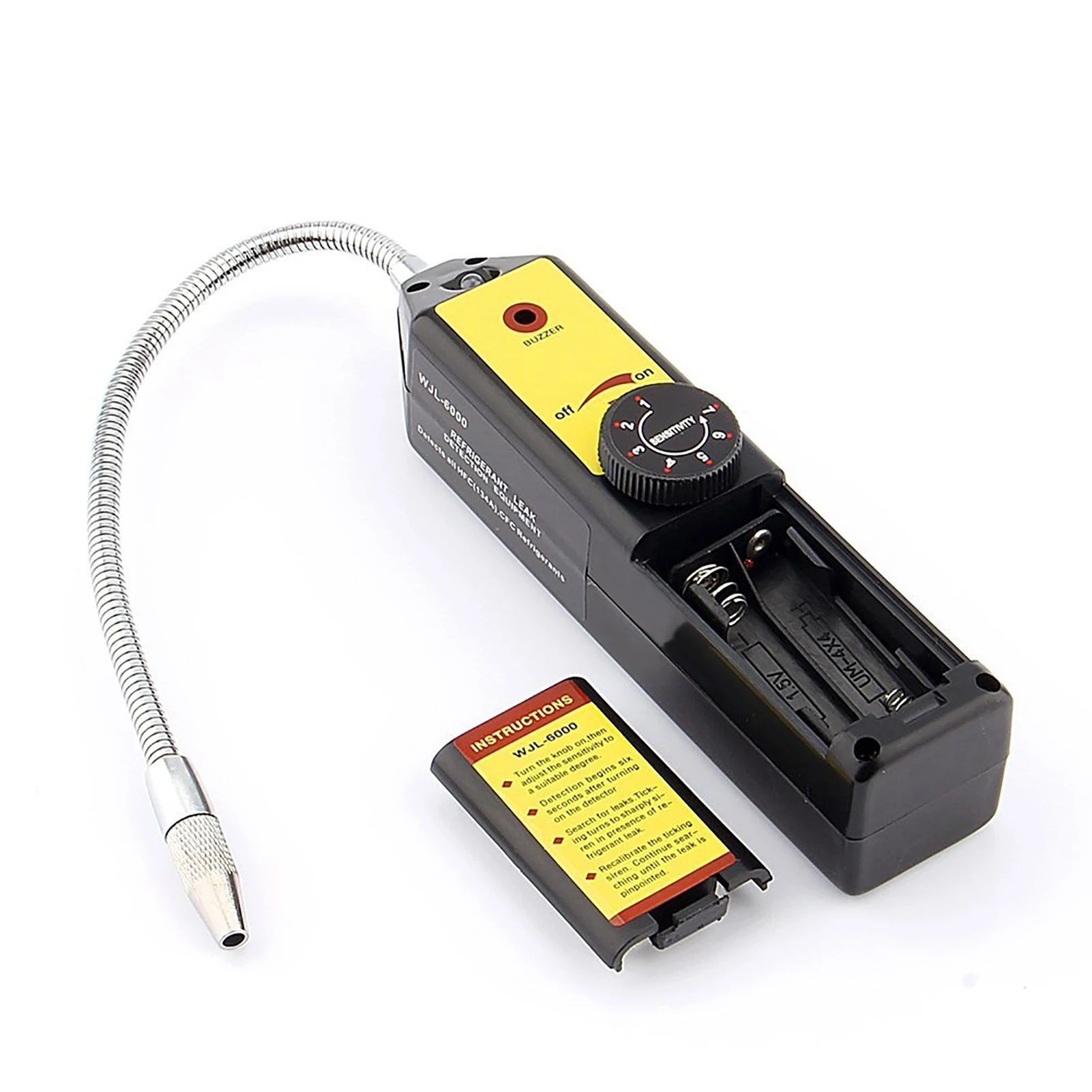 Halogen Gas CFC HFC Refrigerant Leak Detector R134a R410a R22a HVAC Checke Halogen Leak Tester