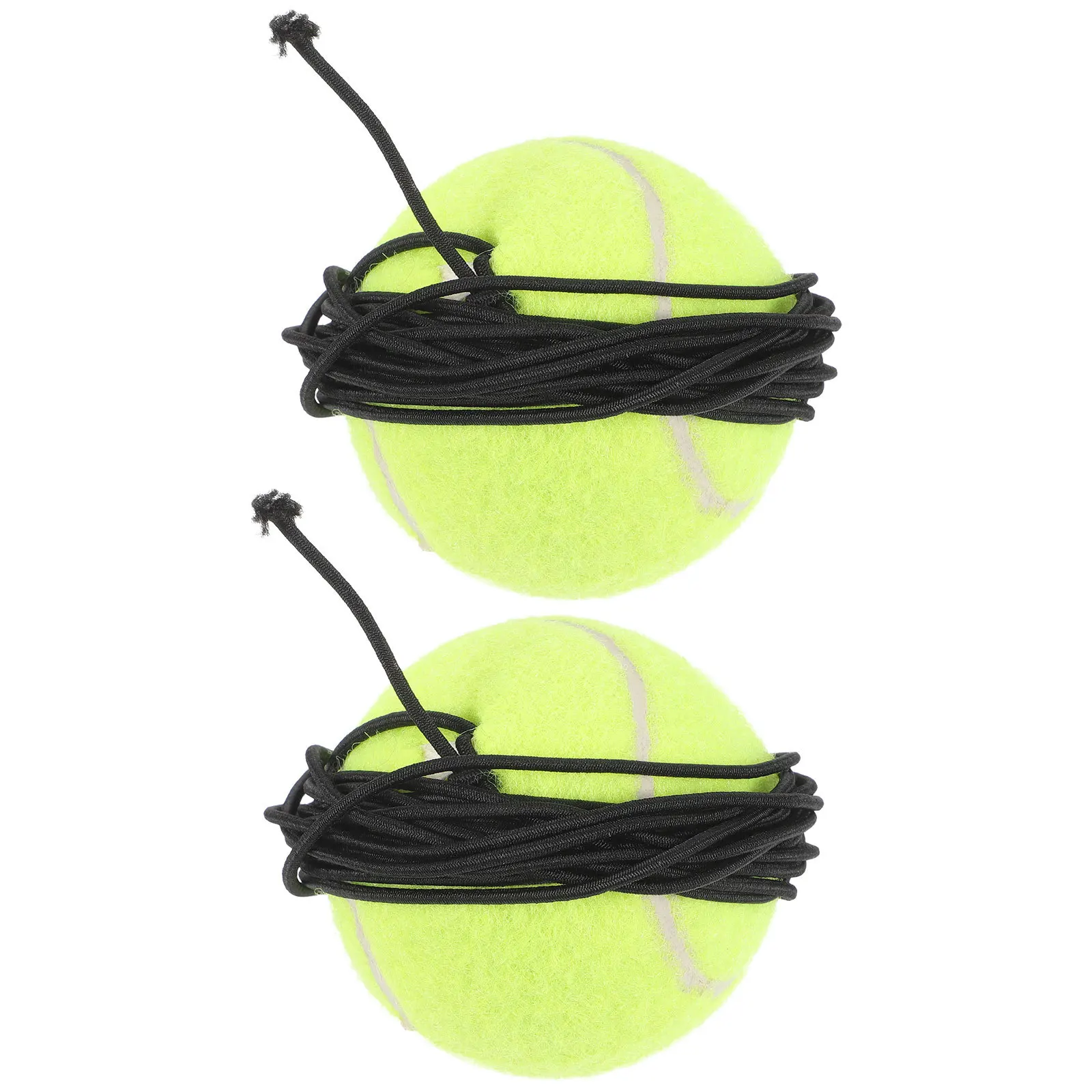 

2Pcs Multifunctional Tennis Training Balls Heavy Duty Dog Throwing Ball for Interactive Play Outdoor Exercise Pet Bonding Tool