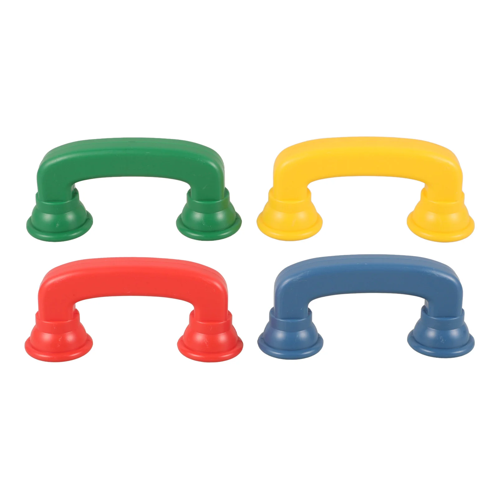 4 Pcs Earpiece Toy Plastic Whisper Phone Decor Telephone Receiver Toddler Early Educational Cell Reading Phones