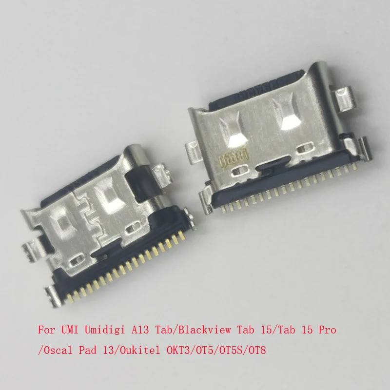 5-100 szt. Złącze USB do ładowania, wtyczka, stacja dokująca do Umidigi A13 Tab, Blackview 15 Pro, Oscal Pad 13, Pad13, Oukitel OKT3, OT5, OT8 — zdjęcie 3