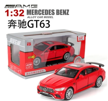 1:32 AMG GT63 V8 Alloy Car Model Diecasts & Toy Vehicles Toy Cars Educational Toys For Children Gifts Boy Toy